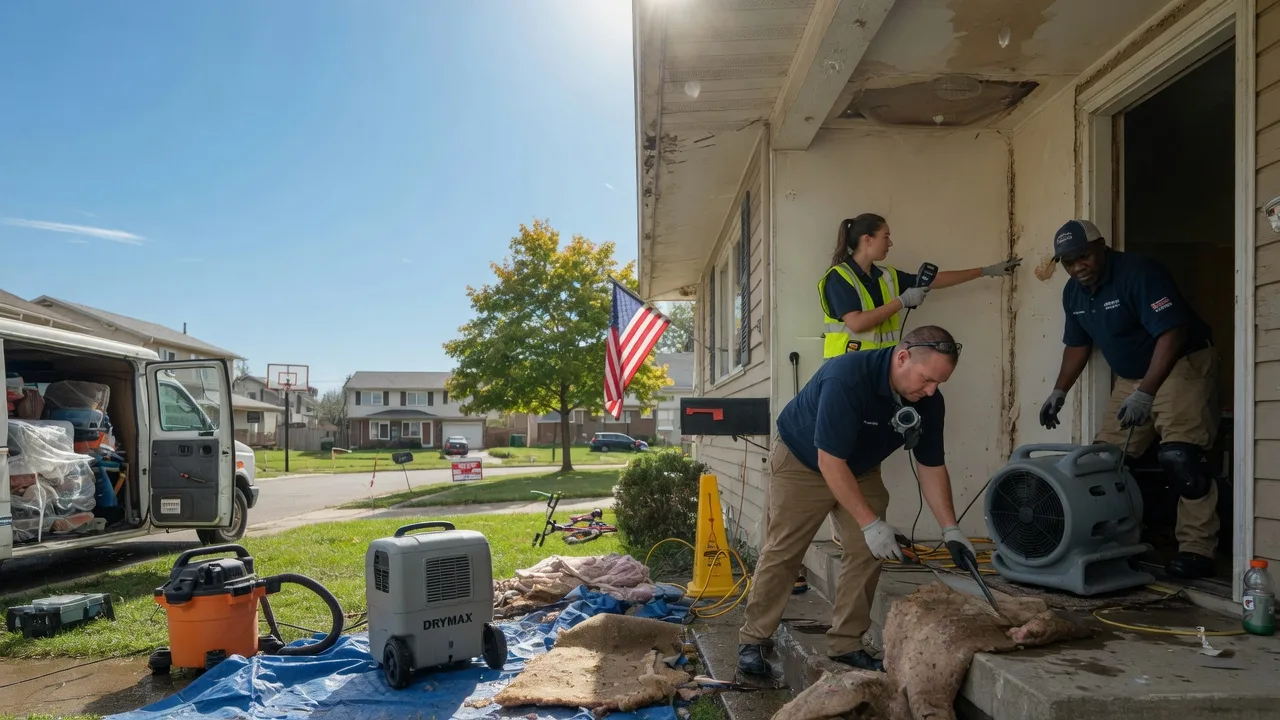 Water Damage Restoration in Powhatan, VA near me